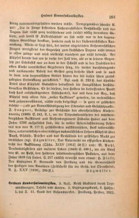 291-292 [Rezension] L bis Z
