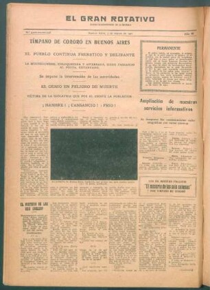 El gran rotativo : Diario independiente de la mañana. - Nº9000000000058