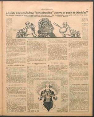 ¿Existe una verdadera "conspiración" contra el pavo de Navidad? : Los enemigos declarados del pavo - Por qué se encarece tanto esta ave? - Qué nacionalidades conservan la tradición - Otros detalle interesantes sobre gastronomía de Navidad