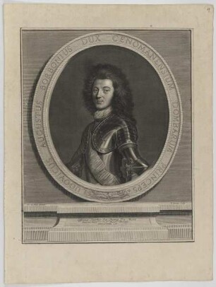 Bildnis des Ludovicus Augustus Borbonius