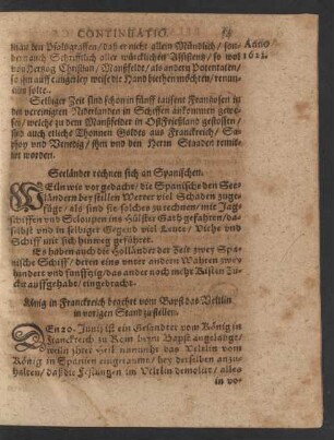 Seeländer rechnen sich an Spannischen.