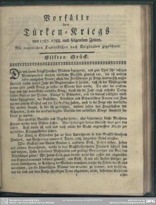 Eilftes Stück