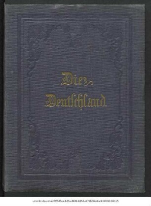 Post- und Eisenbahn-Karte von Deutschland und den anliegenden Laendern