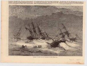Wrecks on the coast of Lapland, in the White Sea