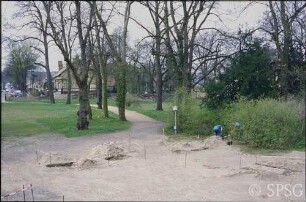 Caputh, Schlossgarten Caputh, Maßnahmen zur Wiederherstellung des Schlossgartens.
