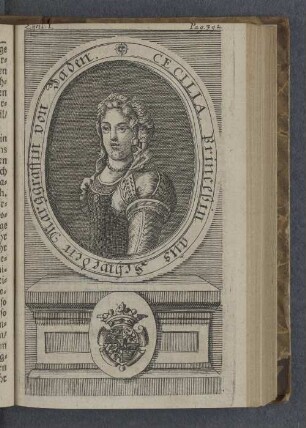Cecilia Princeßin aus Schweden Marggräffin von Baden.
