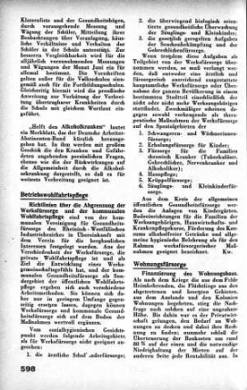 Brahl: Finanzierung des Wohnungsbaus [Wohnungsfürsorge]