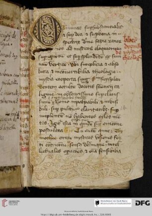 Ps.-Dionysius Areopagita, De mystica theologia
