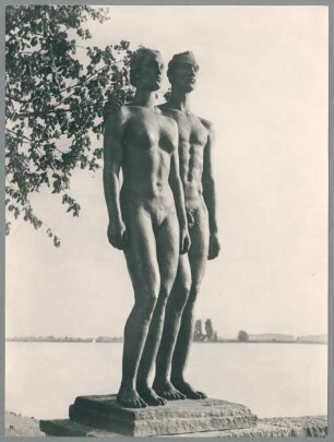 Menschenpaar, 1937, Bronze