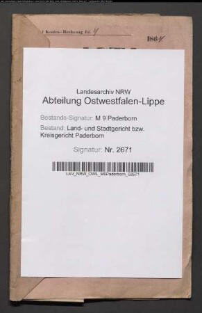 Erblasser: Apen, Alois; Erblasser: Apen, Antoinette, geb. Lüns: