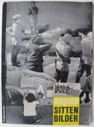 Quartalszeitschrift "magnum" zum Thema "Sittenbilder"