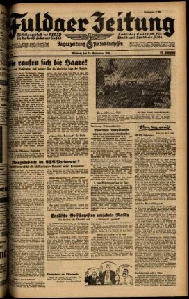 Ausgabe vom Mittwoch, den 24. September 1941.