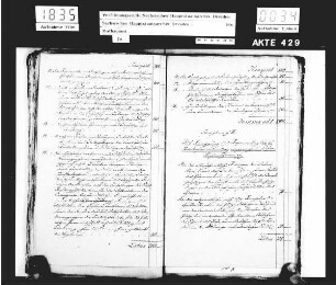 Registrande für das Jahr 1865