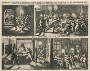 Die Ermordung des Grafen Wallenstein in Eger am 15. Februar 1634
