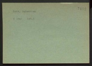 Zott, Sebastian