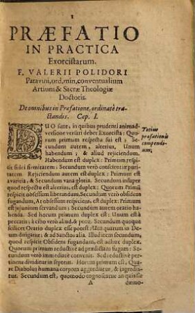 Thesaurus Exorcismorum Atque Conjurationum Terribilium, Potentissimorum, efficacissimorum cum Practica probatissima : Quibus Spiritus Maligni, Daemones Maleficiaq[ue] omnia de Corporibus humanis obsessis, tanquam Flagellis Fustibusque Fugantur, expelluntur ...