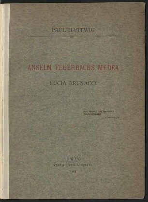 Anselm Feuerbachs Medea Lucia Brunacci
