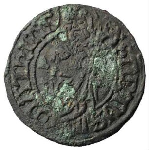 Fundmünze, Matthier (1/2 Mariengroschen), 1548