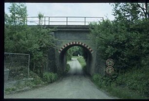 Gewölbter Straßendurchlaß