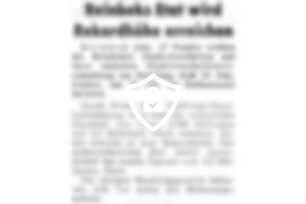 Reinbeks Etat wird Rekordhöhe erreichen