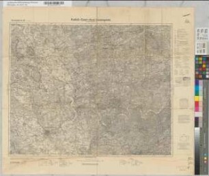 Krefeld, Essen (Westliches Industriegebiet), topographische Karte: [Karte des Deutschen Reiches]. Einheitsblatt Nr. 82 b ( 1 cm-Karte).
