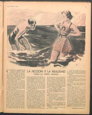 La ficción y la realidad : Cuento por Diego Aragon