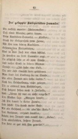 Der gefoppte Antiquitäten-Sammler.