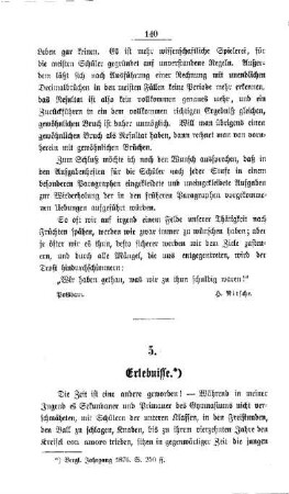 Erlebnisse
