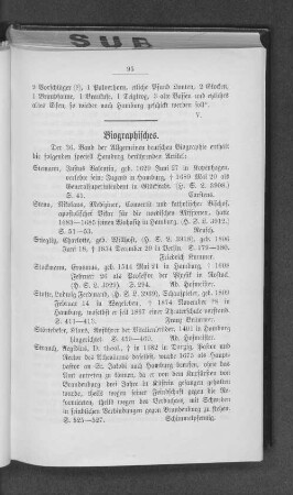 Biographisches.