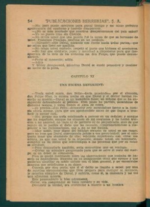 Capítulo XI - Una escena sangrienta