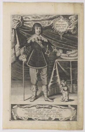 Bildnis des Hermannus Hassiae Landgravius
