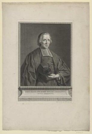 Bildnis des Laur. Franc. Boursier