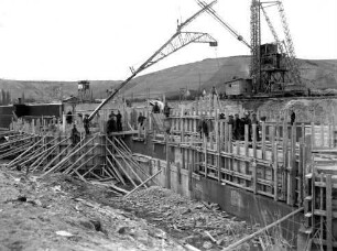 Schleusenbaustelle Randersacker/Main