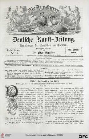Nr. 17 (22. April 1860)