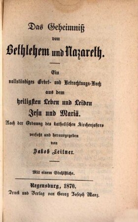 Handbücher des klösterlichen Lebens, 6