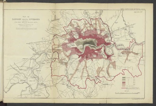 Appendix A.W. Map of London and its Environs (...)