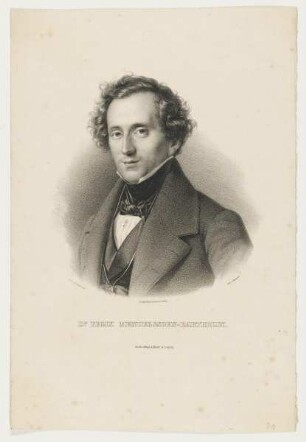 Bildnis des Felix Mendelssohn-Bartholdy