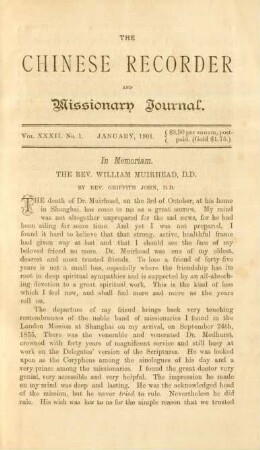 No. 1. January, 1901