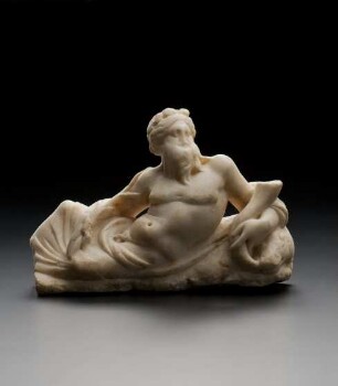 Statuette des gelagerten Nils aus Hermopolis Magna/Ashmunein
