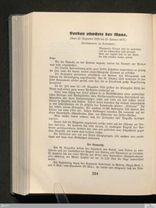 Verdun ostwärts der Maas