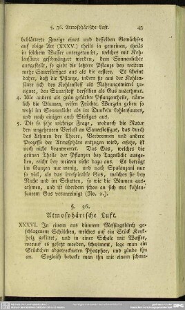 §. 36. Atmosphärische Luft