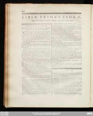 Liber Primus Esdrae. Huius libri auctor est ipsemet Esdrae, qui libro nomen dedit.
