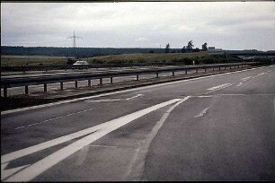 Ausfahrt aus Kreisel (Villingen-Schwenningen Richtung Stuttgart)