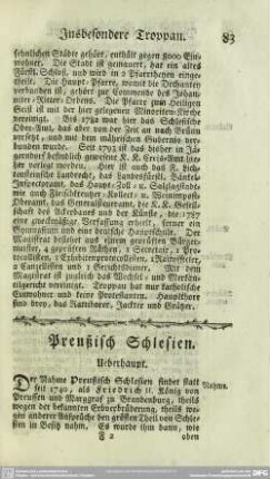 Preußisch Schlesien