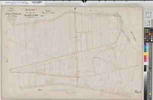 Ostherbede (Witten), Westherbede (Witten), Zusammenlegung Ost- und Westherbede, Bl.9 Brouillonkarte I Westherbede Flur 6