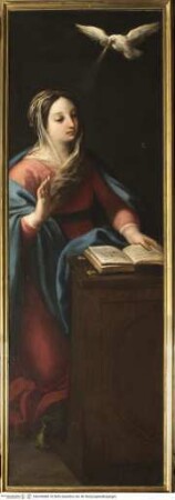 Heilige des Franziskanerordens und Verkündigung, Maria