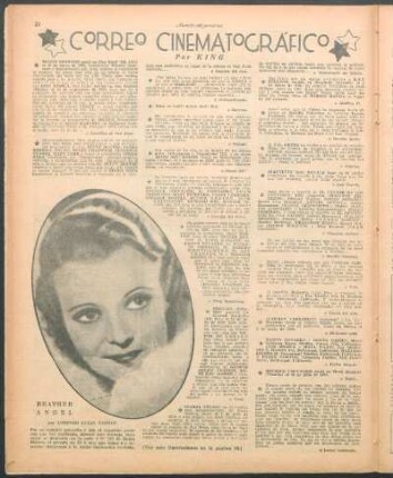 Correo cinematográfico