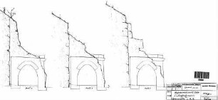 Calw: Bw Calw - Querprofile 1, 2, 3 / Luftschutzraum Luftschutzraum