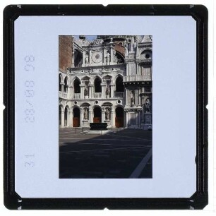 Venedig, Dogenpalast,Venedig, Markusdom : Innenhof und Arco Foscari