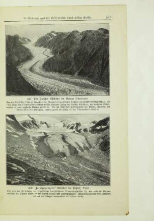Der Fiescher Gletscher im Berner Oberlande